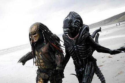 yautja and xenomorph